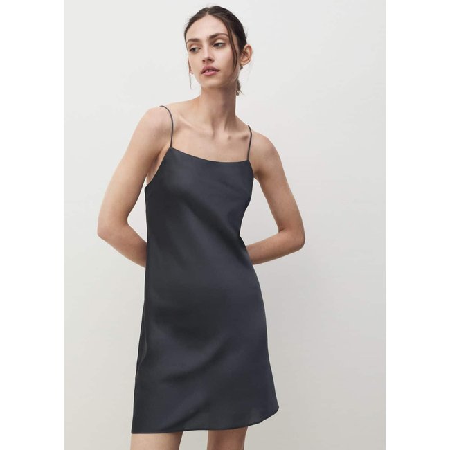 Nuisette satinée gris foncé <span itemprop=