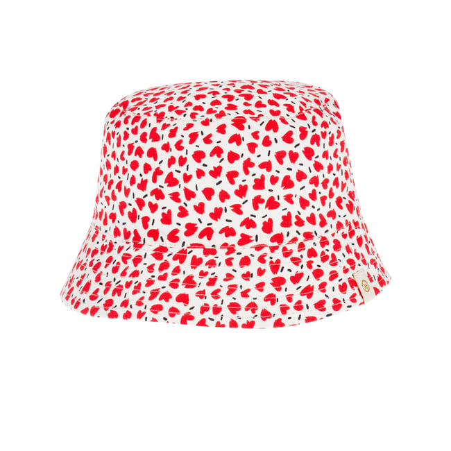 Bob 100% coton, ajustable 50 à 56 cm, protection soleil uv, 4-8ans - ISOTONER
