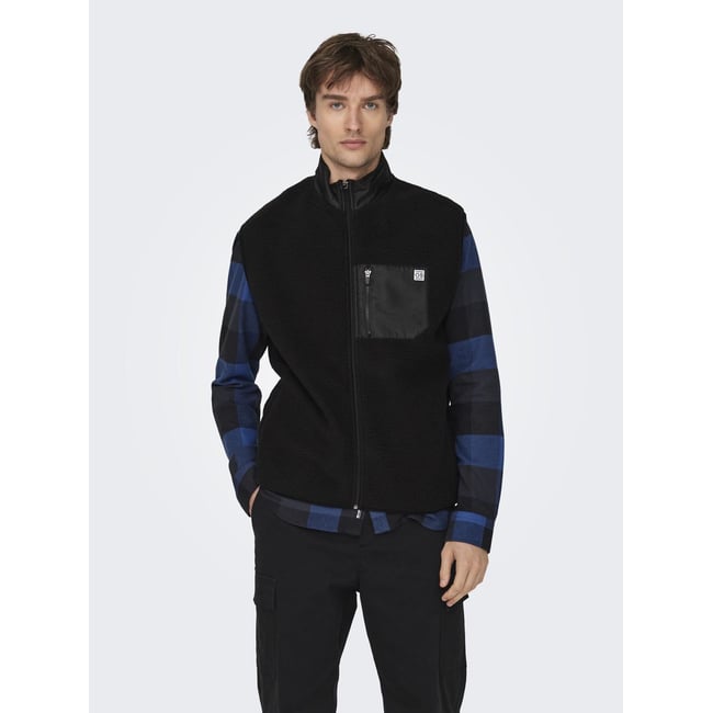 Sweat À Col Roulé noire - black <span itemprop=