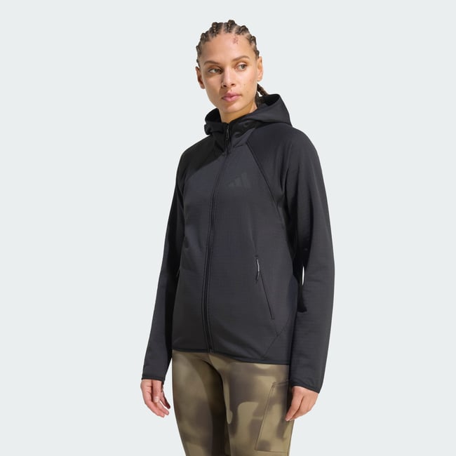 Veste À Capuche En Molleton Terrex Xperior Climawarm+ Ventknit - adidas Performance