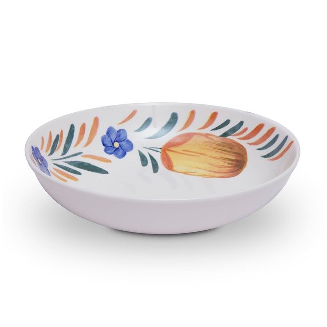Set of 4 Capri Pasta Bowls, multi-coloured, WADE POTTERY