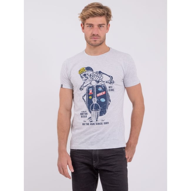 T-shirt Col Rond Pur Coton Nabalex - RITCHIE