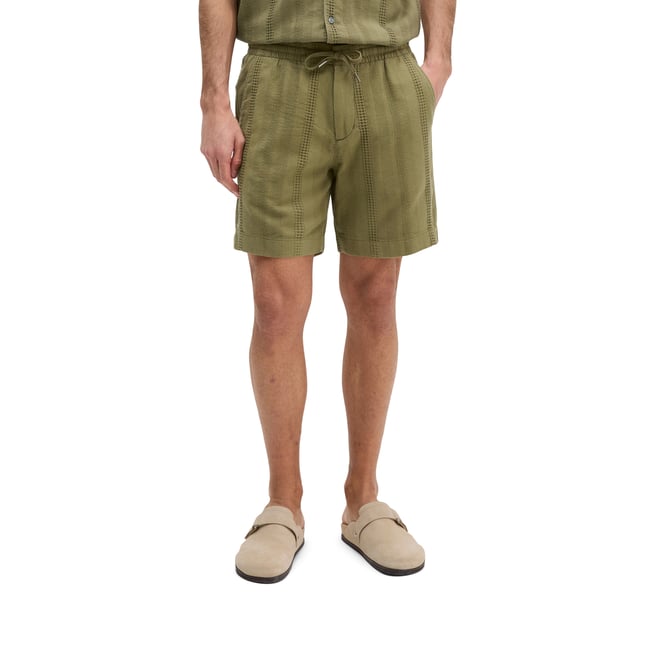 Short modèle Arik Jogger avec mélange de structures jacquard - MARC O'POLO