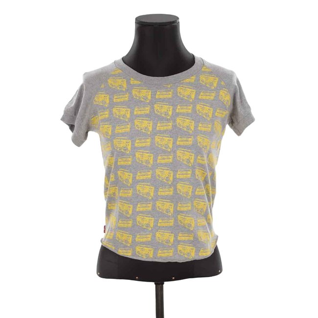 T-shirt en coton - Très Bon État gris <span itemprop=