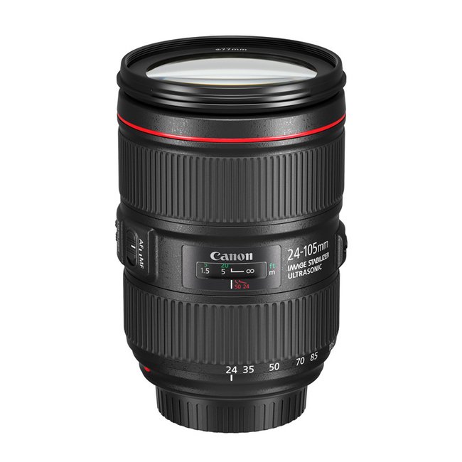 Objectif pour Reflex EF 24-105mm f/4 L IS II USM noir <span itemprop=