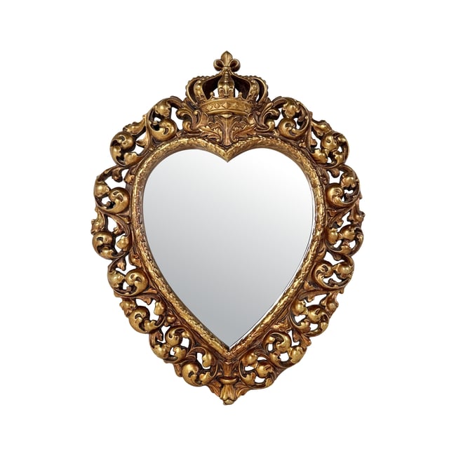 Déco murale ex-voto couronne 23.7x30.1cm - EMDE