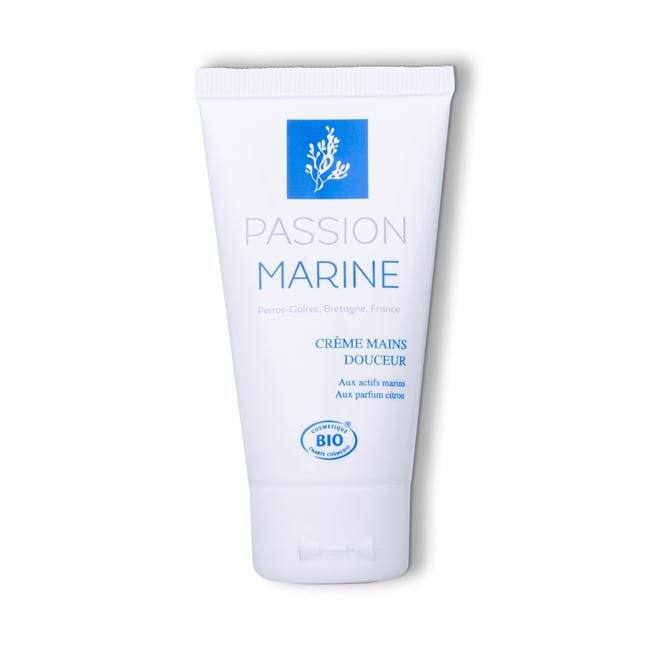 Crème mains bio aux actifs marins - PASSION MARINE