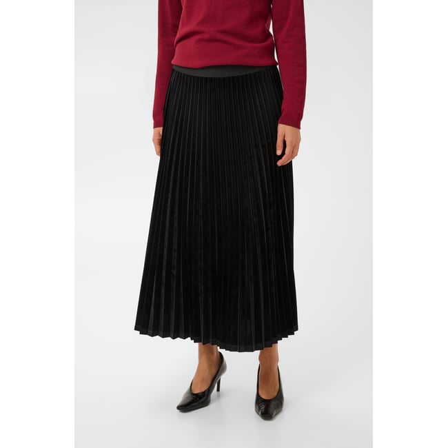 Jupe casual noir <span itemprop=
