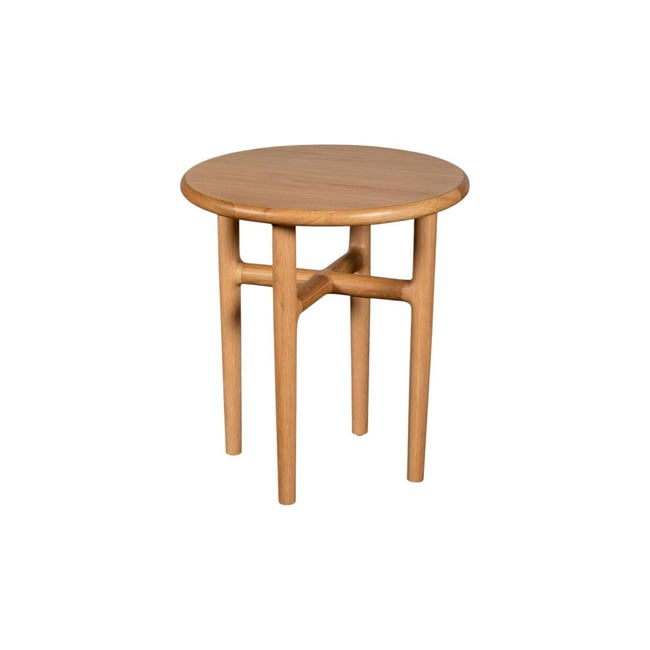 Bout de canapé moderne en chêne clair DERBY Couleur bois naturel <span itemprop=