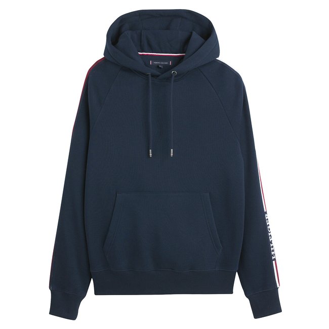 Contrast Stripe Hoodie, navy blue, TOMMY HILFIGER