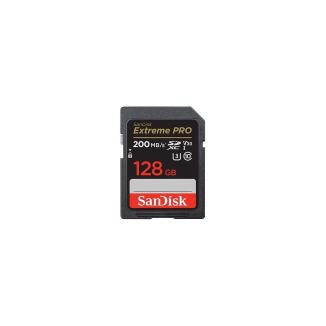Carte SD 128GO Extreme Pro  SDXC UHS-I - SANDISK