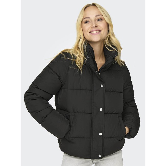 Short padded jacket with high neck Only La Redoute