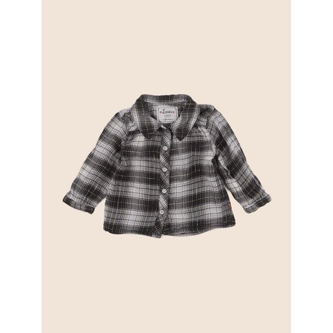 Chemise - Très bon état gris <span itemprop=