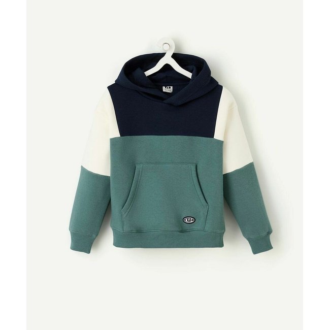 Kapuzensweatshirt, Colorblock-Design - TAPE A L'OEIL