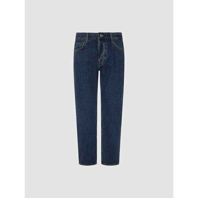Vaquero recto 100% algodón medium stonewash <span itemprop=