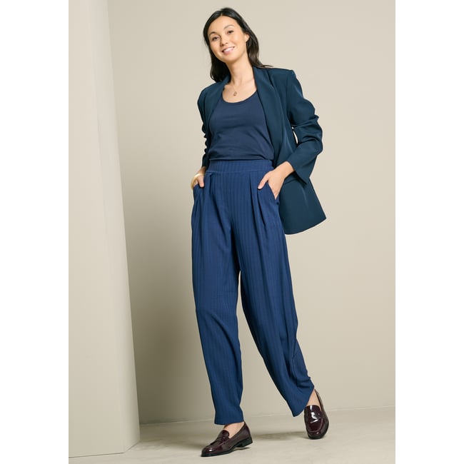 Pantalon ample à rayures - LOLALIZA