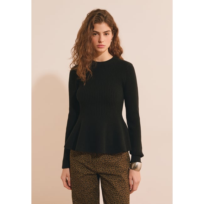 ETAM PULL SEBASTIEN - PULL ML noir <span itemprop=