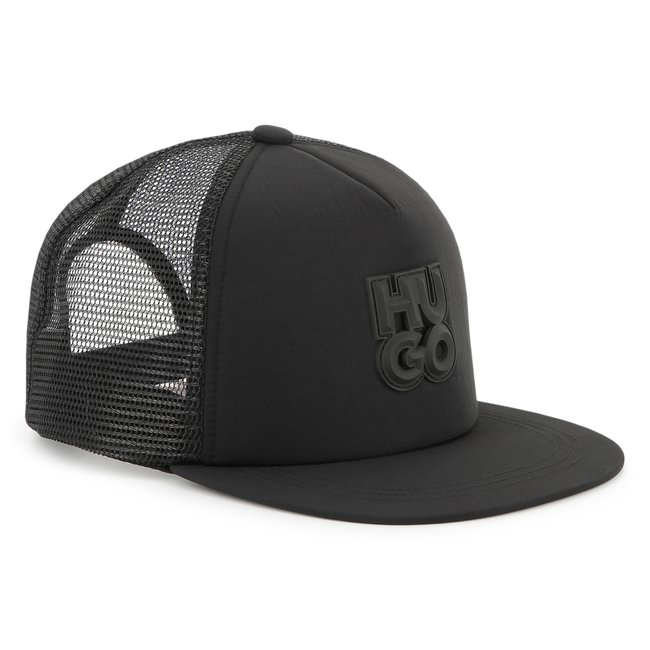Casquette bi-matières black <span itemprop=