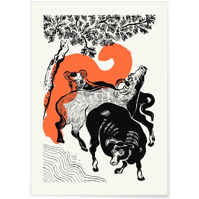 Affiche Art Japon 13 Couleur blanc <span itemprop=