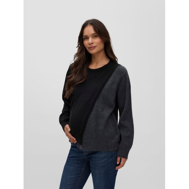 Pull En Maille noire - black <span itemprop=