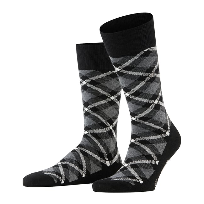 Chaussettes Tartan Opaque - BURLINGTON