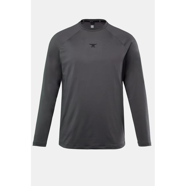 T-shirt à manches longues Iron Anvil gris graphite <span itemprop=