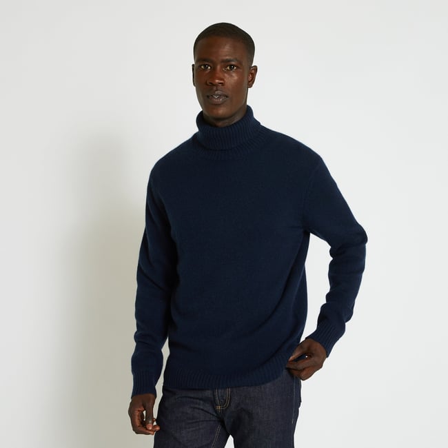 Pull Col Roulé En Cachemire Certifié Oekotex - MONOPRIX