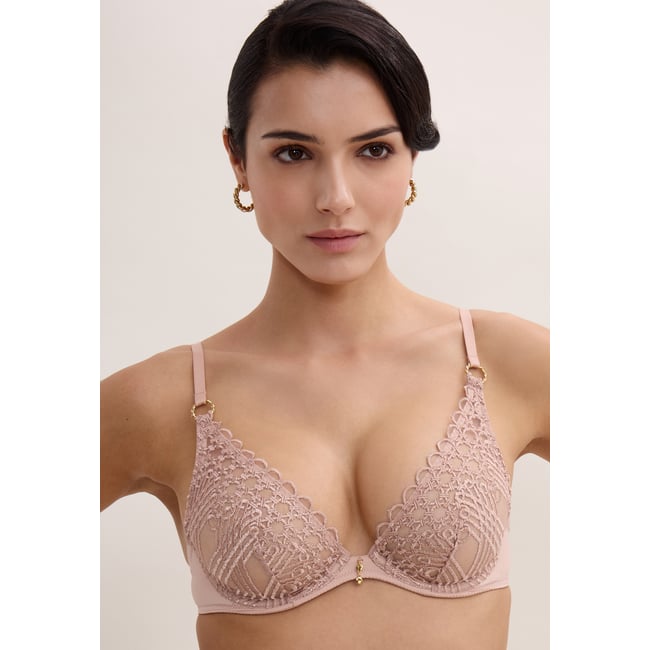 Soutien-gorge Triangle avec armatures Éloge du Désir misty blush <span itemprop=