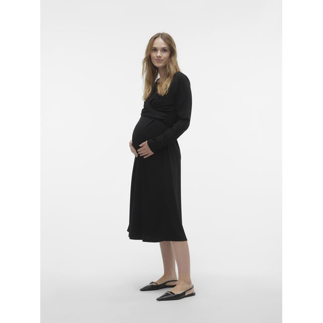 MAMA Robe d'allaitement côtelée - Vert - FEMME | H&M FR