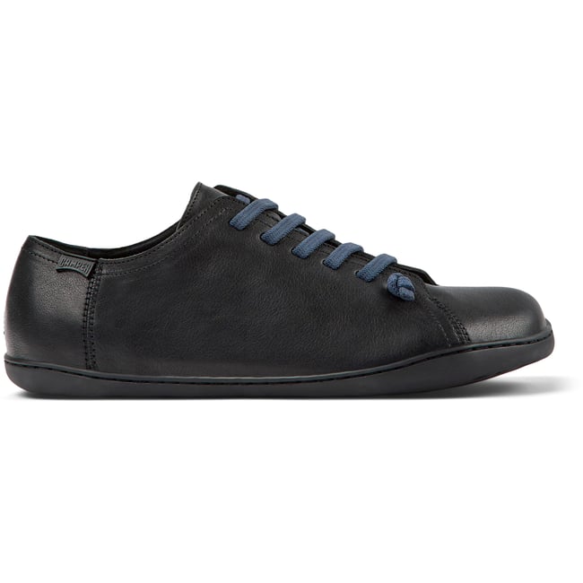 Baskets cuir PEU CAMI noir <span itemprop=