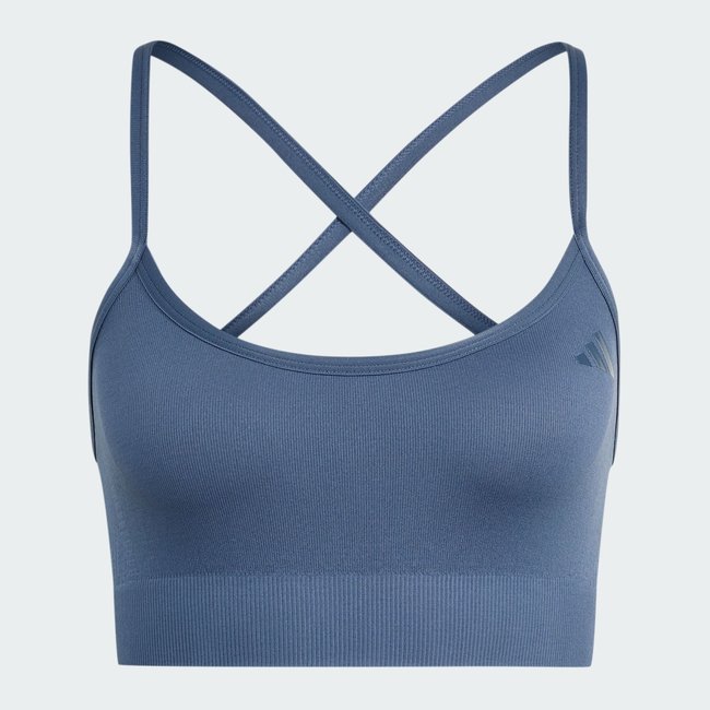 Brassière d’entraînement maille Essentials Maintien léger - adidas Performance