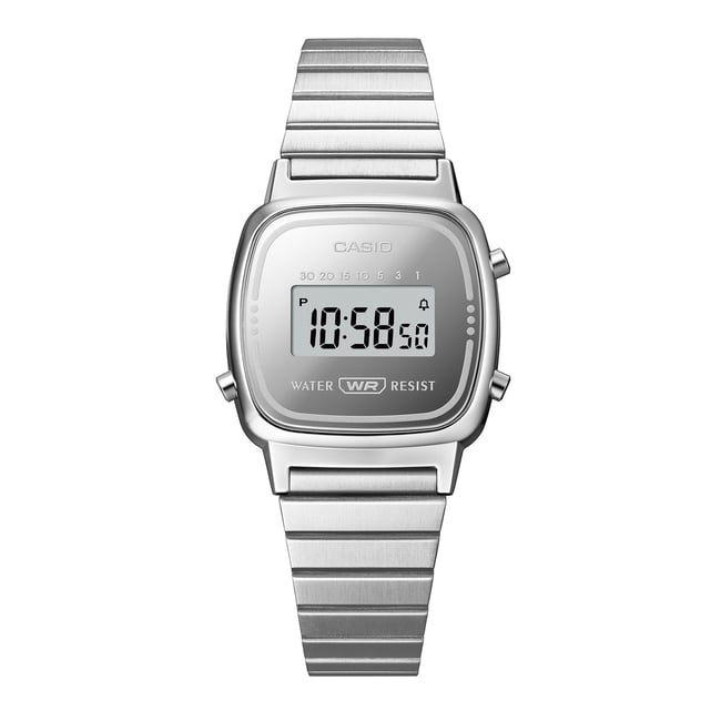 Montre Digital  CASIO VINTAGE argenté argenté argenté <span itemprop=