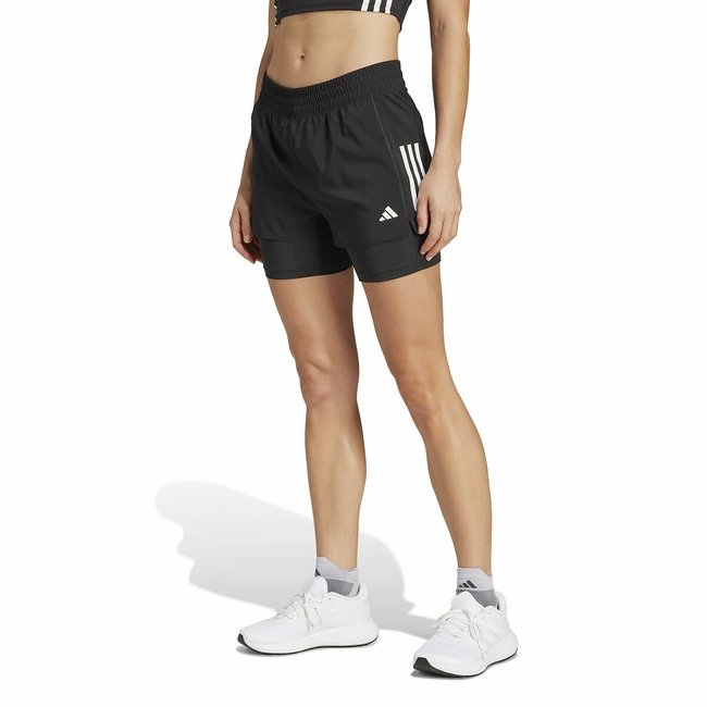 Running Shorts, Own the Run 2 in 1, black, adidas Performance