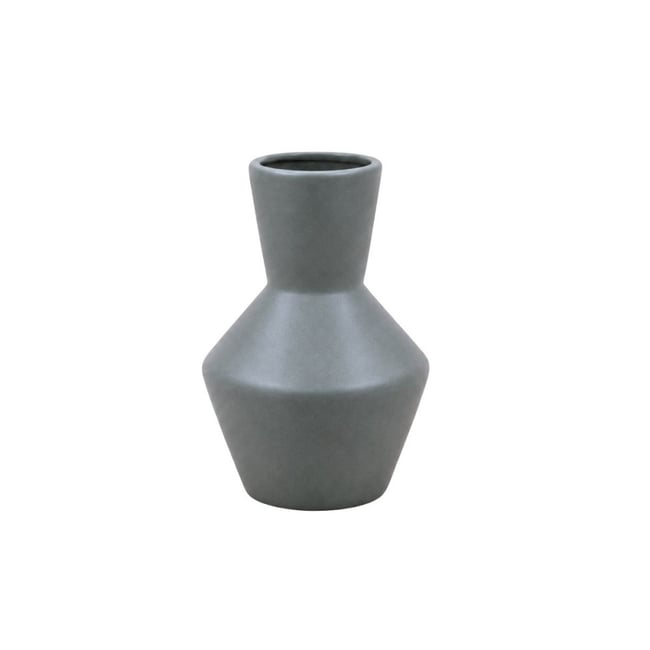 Vase géométrique en céramique, H20cm - ORNAMI