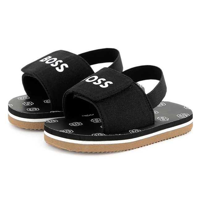 Claquettes avec fermeture par bandes auto aggripan - BOSS KIDSWEAR