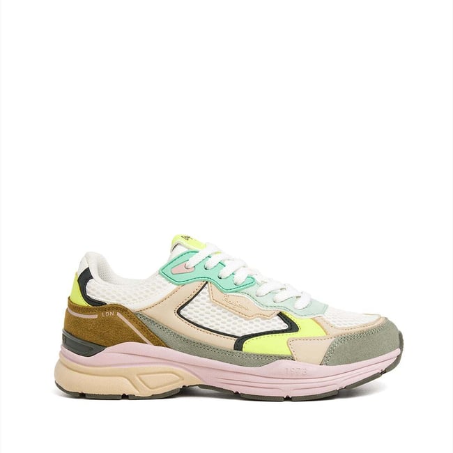Baskets Combinés vert clair <span itemprop=