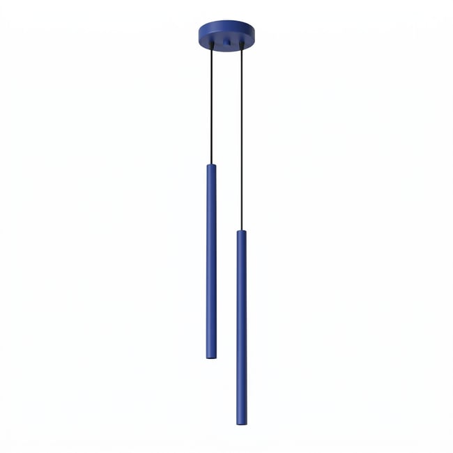 Suspension Acier Outremer G9 2 PASTELO Couleur outremer <span itemprop=