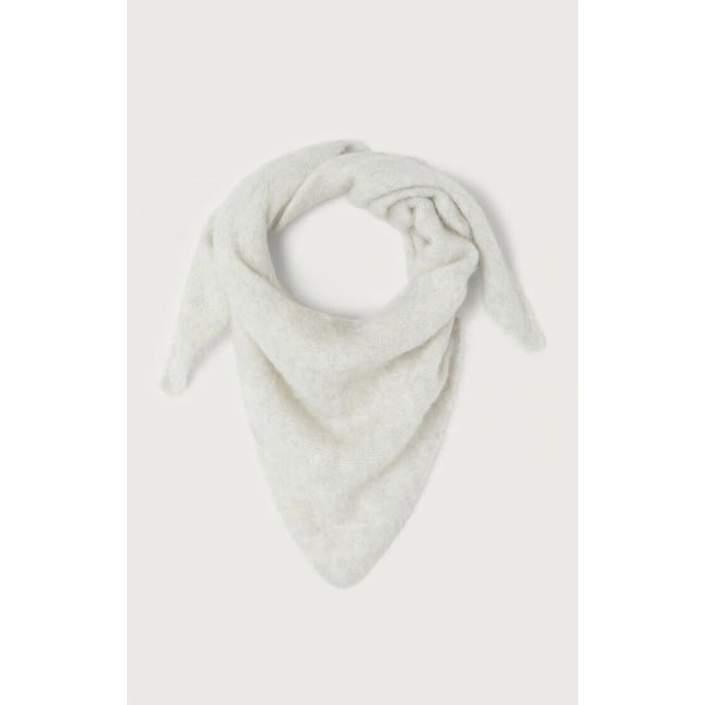 Echarpe triangle, NIBY gris polaire <span itemprop=