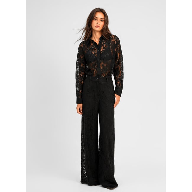 Pantalon PABLONINA noir <span itemprop=