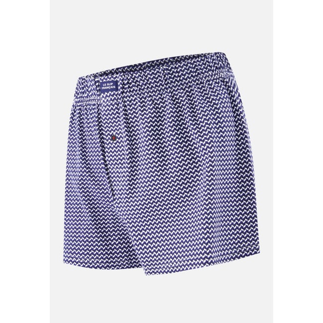 Caleçon vert à motif jungle en jersey de coton Fredo - LE SLIP FRANCAIS