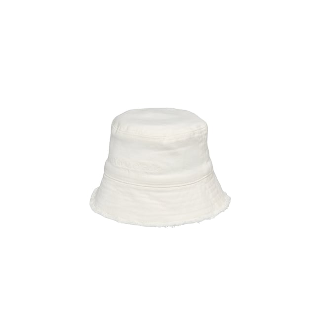 Chapeau bucket en jean en Organic Cotton Stretch naturweiß <span itemprop=
