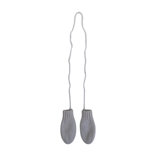 Moufles bébé - Très bon état beige <span itemprop=