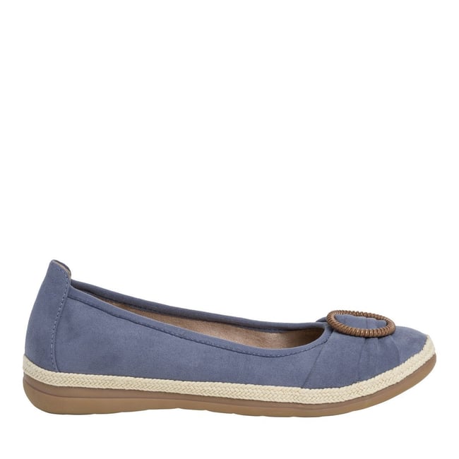 Ballerines Femme Florett Varomed Vital Sevilla - Bleu Marine, Confort Et Soutien | Taille Adulte