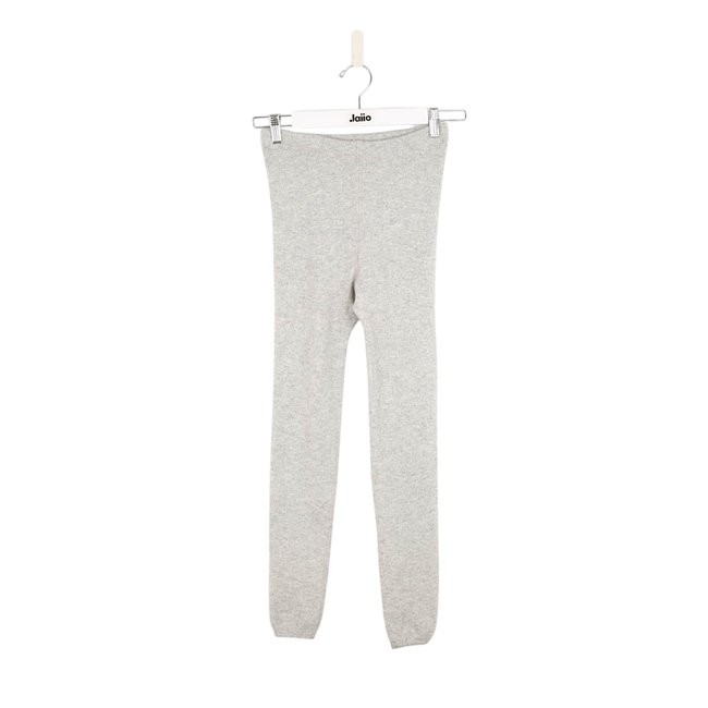 Pantalon slim en cachemire - Très Bon État gris <span itemprop=