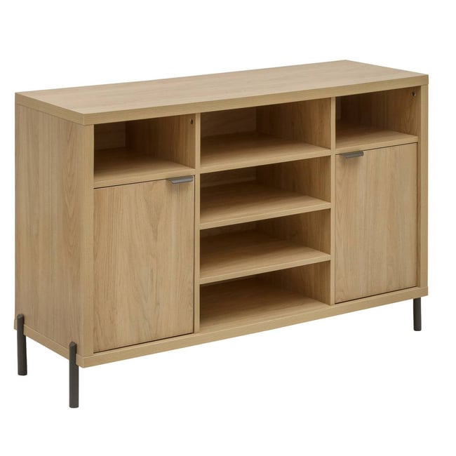 Buffet rectangulaire avec portes ALVO Couleur beige <span itemprop=