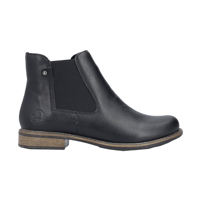 Bottines à Zip Arbela noir <span itemprop=