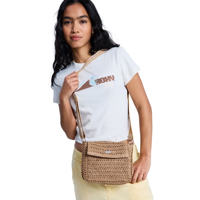 Sac à bandoulière SPOTLESS SUNNIES. marron brownie <span itemprop=