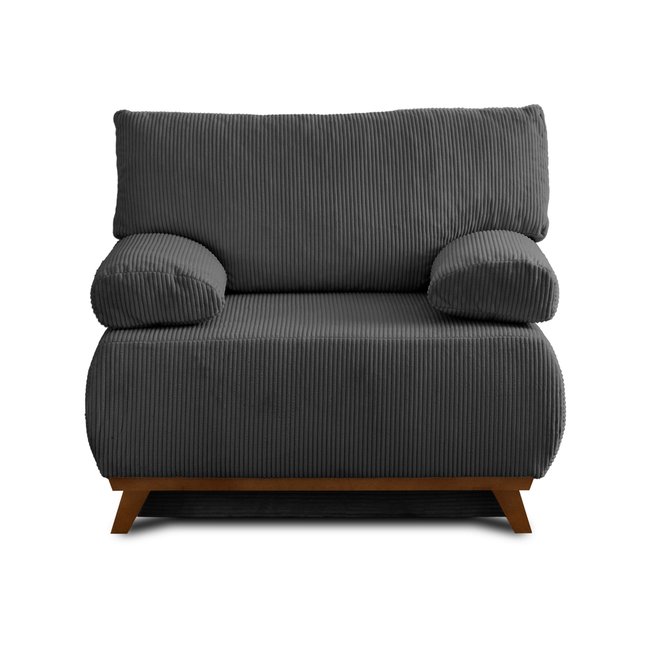 Fauteuil convertible en Velours côtelé - CRISTAL - LISA DESIGN
