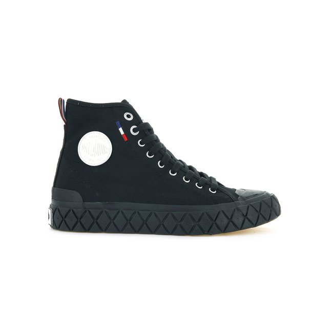 Baskets montantes en toile PALLA ACE CVS MID - PALLADIUM