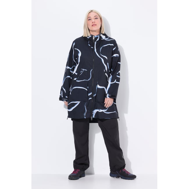 Veste de pluie imperméable noir <span itemprop=